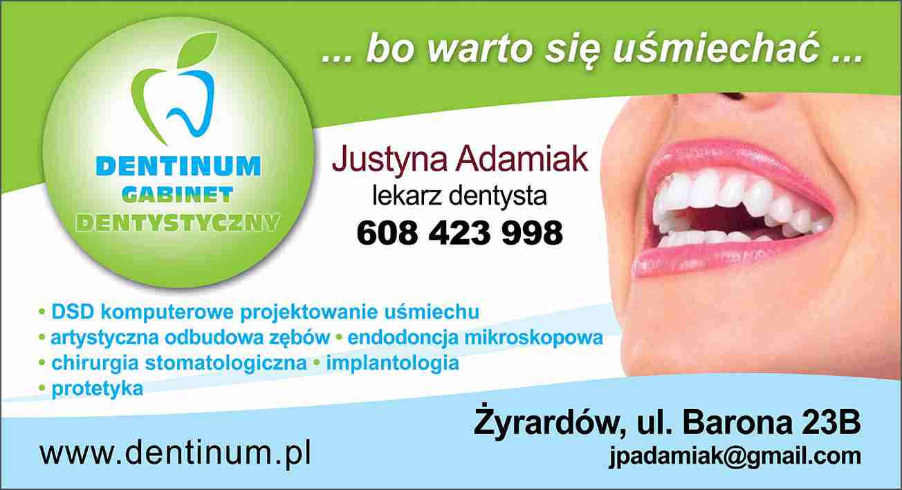 Indywidualna Praktyka Dentystyczna DENTINUM - stomatolog ŻYRARDÓW stomatolog ŻYRARDÓW